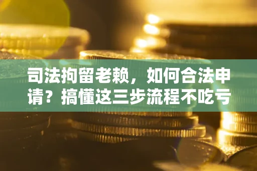 武汉司法拘留老赖，如何合法申请？搞懂这三步流程不吃亏！