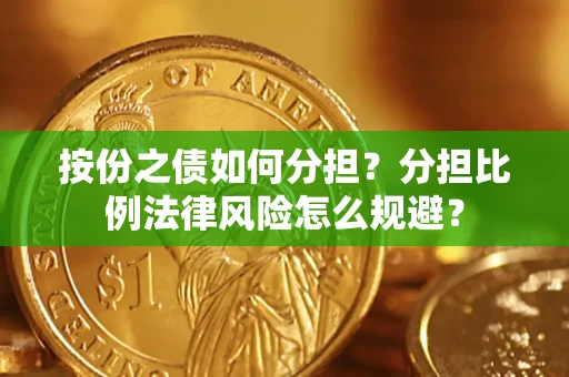 武汉按份之债如何分担？分担比例法律风险怎么规避？