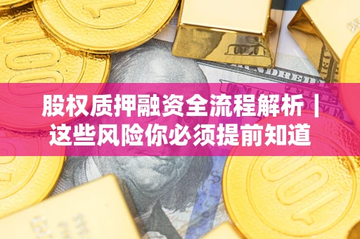 武汉股权质押融资全流程解析｜这些风险你必须提前知道