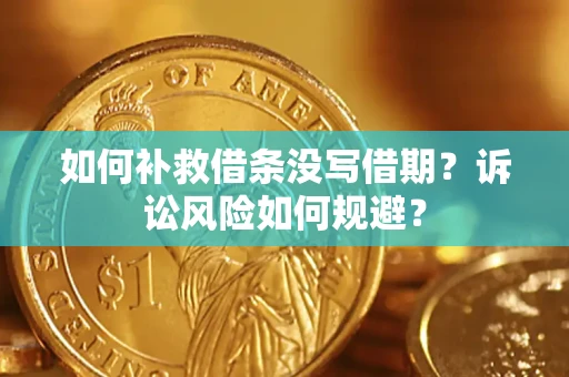 武汉如何补救借条没写借期？诉讼风险如何规避？