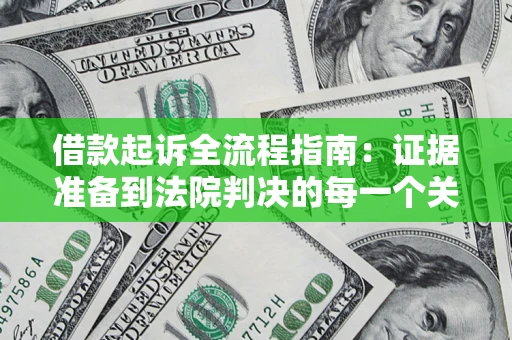 武汉借款起诉全流程指南：证据准备到法院判决的每一个关键步骤