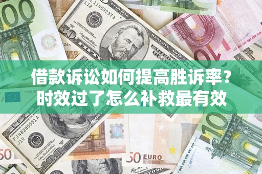 武汉借款诉讼如何提高胜诉率？时效过了怎么补救最有效