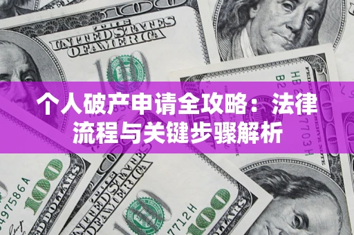 武汉个人破产申请全攻略：法律流程与关键步骤解析